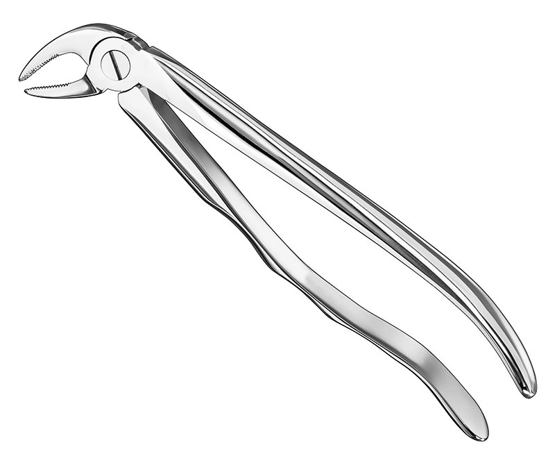 Extracting Forceps Anatomically Shaped Handle Haftprofil (HP)