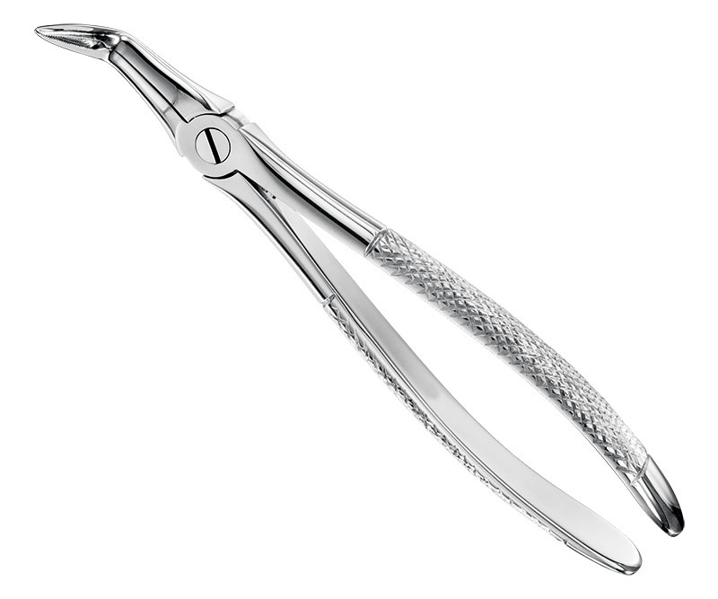 Extracting forceps, engl.