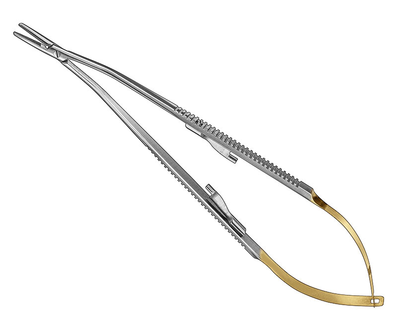 CASTROVIEJO, modif., needle holder