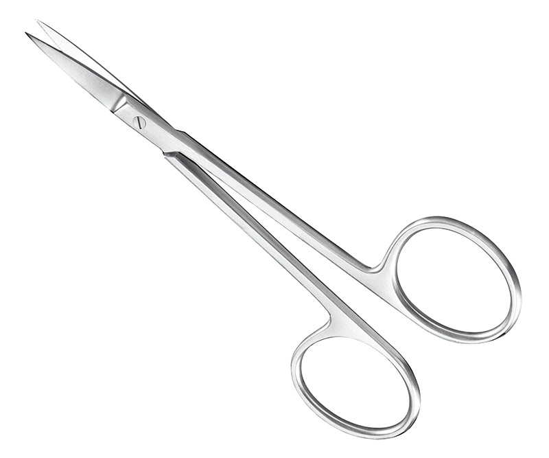 Suture-/gum scissors