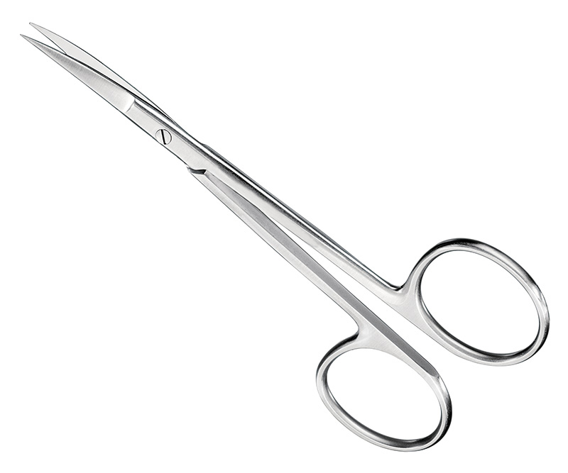 Suture-/gum scissors