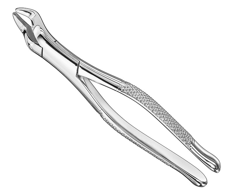Extracting forceps, american patt.