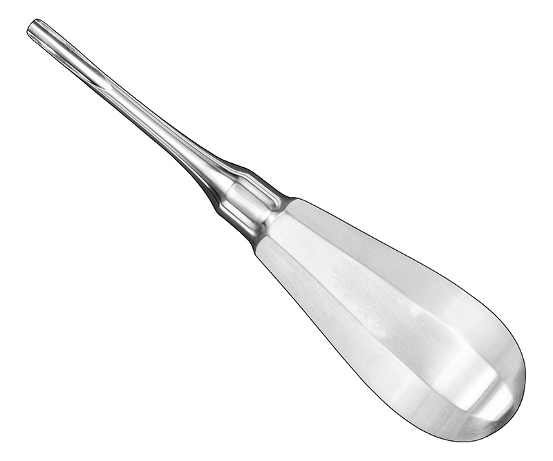 Root elevator, straight, size 2, wide