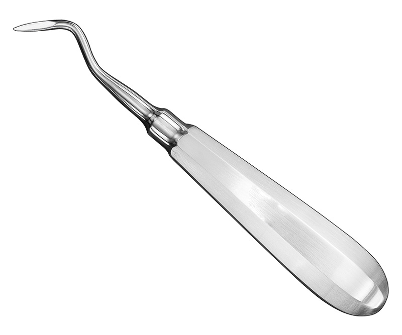 HEIDBRINK, root elevator, angled, size 10